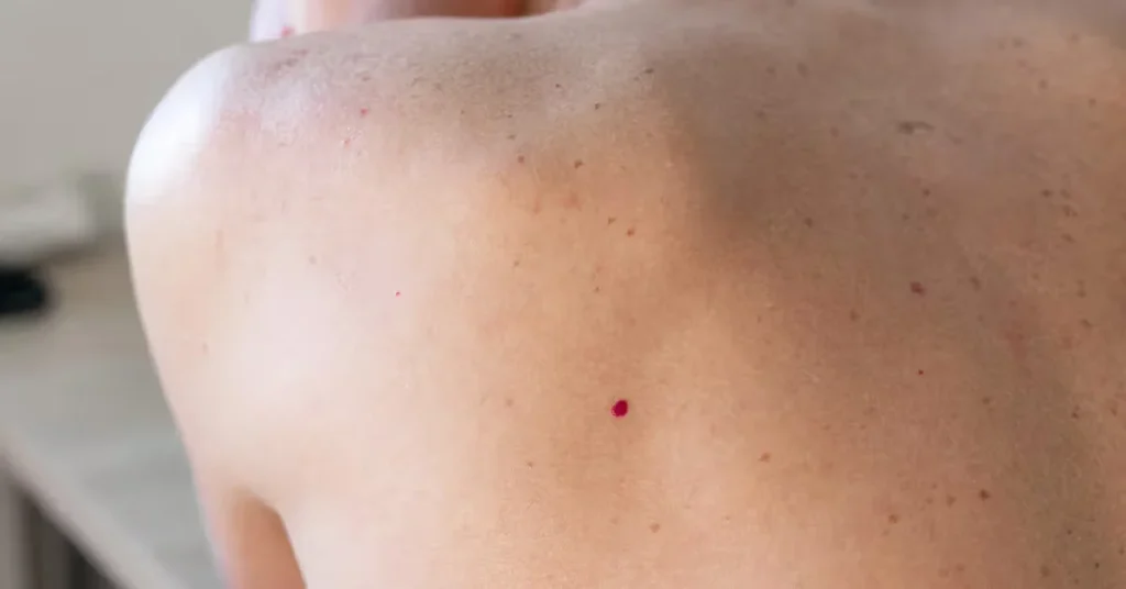 Angioma Removal regenerative aesthetics and dermatology laguna hills ca